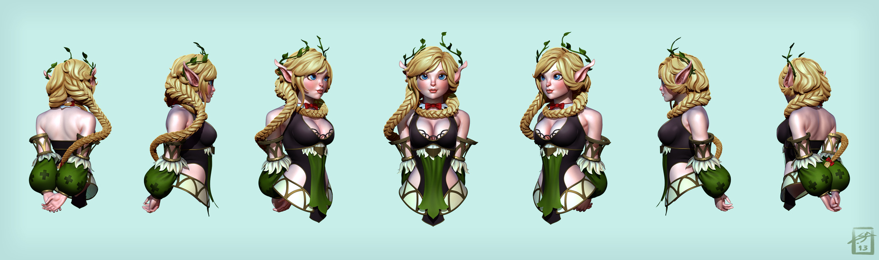 The Art of Lucas St. Martin - Green Turnaround