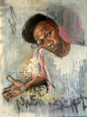 Desiree Kelly Art - Detroit based artist - Counter Culture (AVAILABLE --CONTACT FOR PRICE