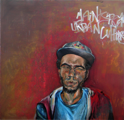 Desiree Kelly Art - Detroit based artist - Mainstream (AVAILABLE --CONTACT FOR PRICE