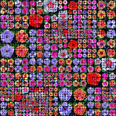 Museum Quality Photographic Art - 2007 Hibiscus Tapestry (sold)