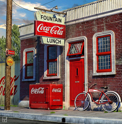 eugeniogarcia - vintage coca cola store
