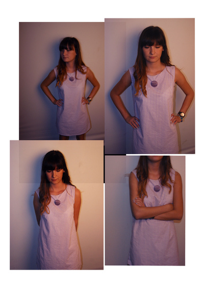 Sarah Davies Fashion Portfolio - For my technical file I firstly created a 1960’s shift dress which taught me the essential basics of dress making. After the success of this dress was asked by a few friends to make them one which helped me develop my skills even further. I also photographed my garment and edited these pictures on photoshop.