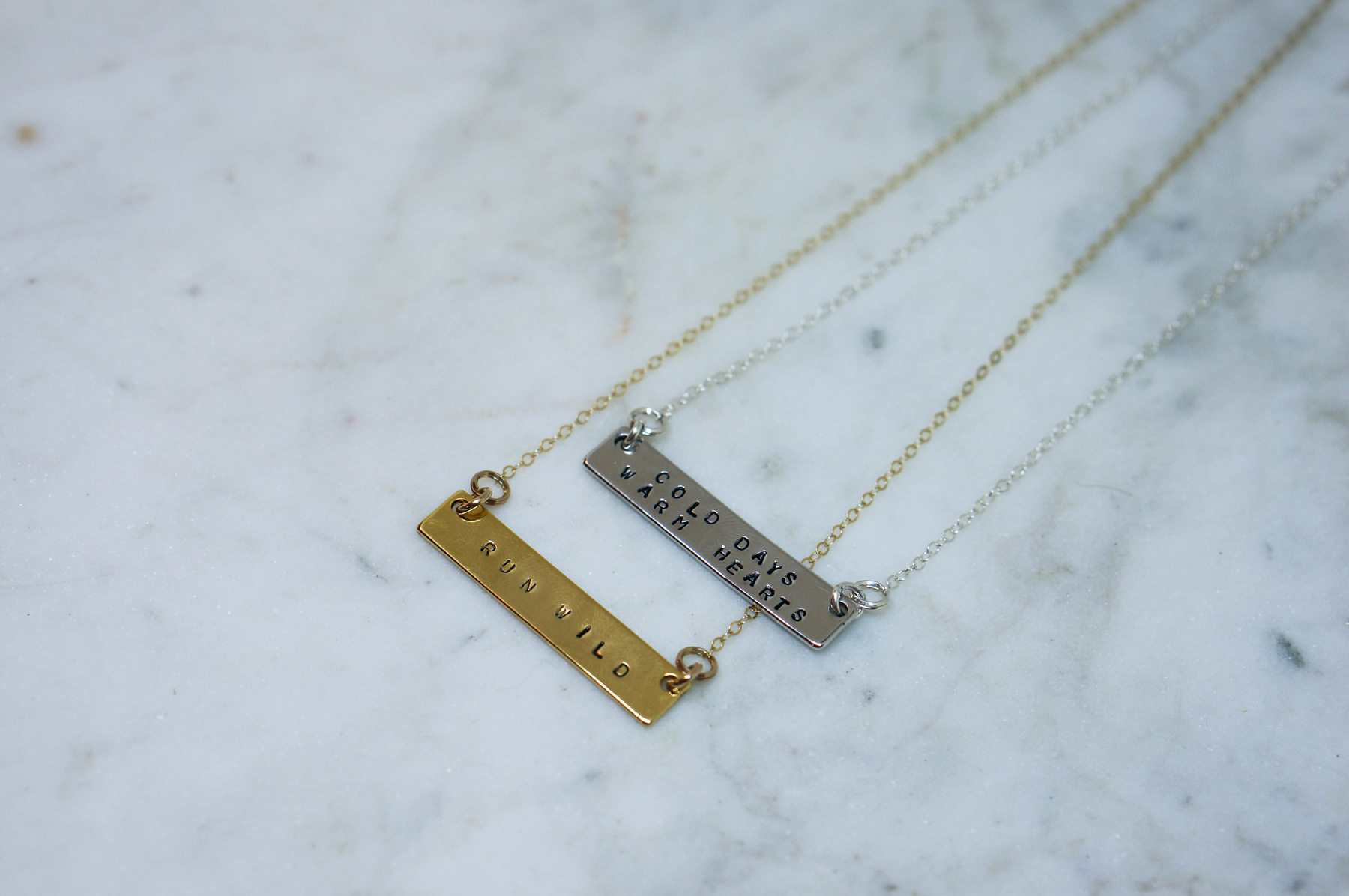 highwaters - 2 styles of metal available for regular bars