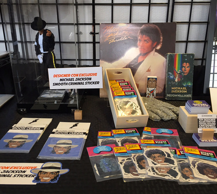 miguelwilson - Michael Jackson set up at Designer Con 2016