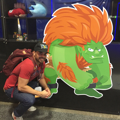 miguelwilson - Lifesize Blanka at San Diego Comic Con 2016