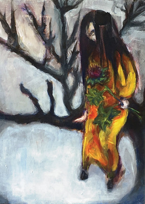 Alicia Marie Law - 12 x 16 Acrylic on canvas 2018 Exhibited Vancouver Island School of Art 2018