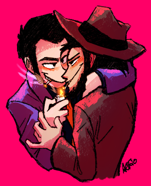 Amanda Thompsons Art Portfolio - Lupin and Jigen