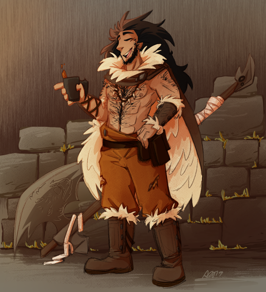 Amanda Thompsons Art Portfolio - D&D Character Commission