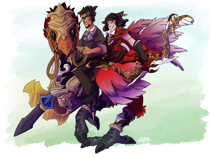Amanda Thompsons Art Portfolio - Final Fantasy Character Commission