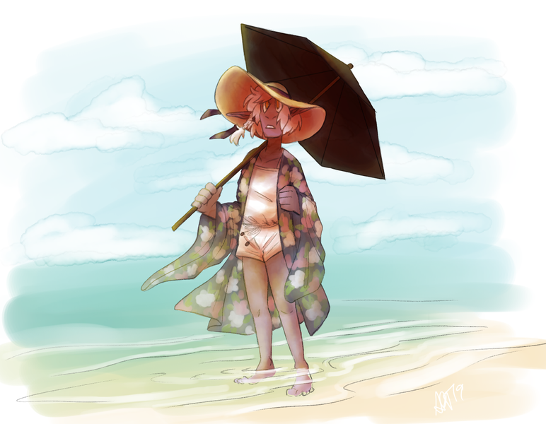 Amanda Thompsons Art Portfolio - Beach Kthriss