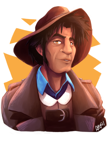Amanda Thompsons Art Portfolio - Inspector Rover Keibu