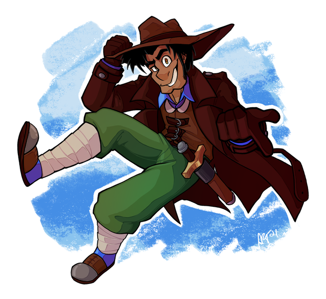 Amanda Thompsons Art Portfolio - Inspector Rover Keibu