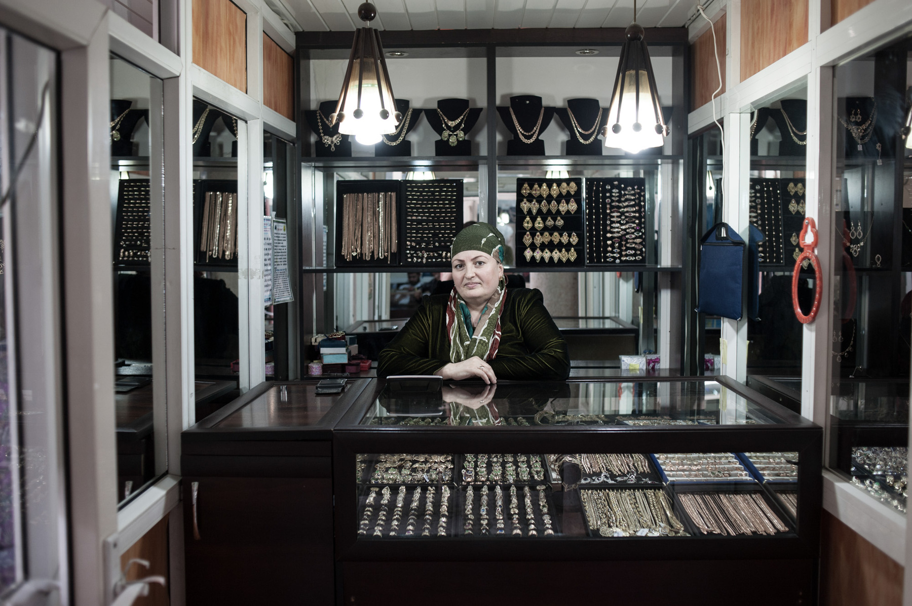 Konstantin Salomatin - 23 Tajikistan, Dushanbe, Korvon market. Saltanat Sadieva. Shop owner and seller. For dawry people buy gold for 500 to 4000$.