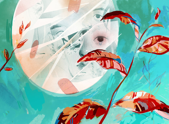 megan wood illustration - Shatter