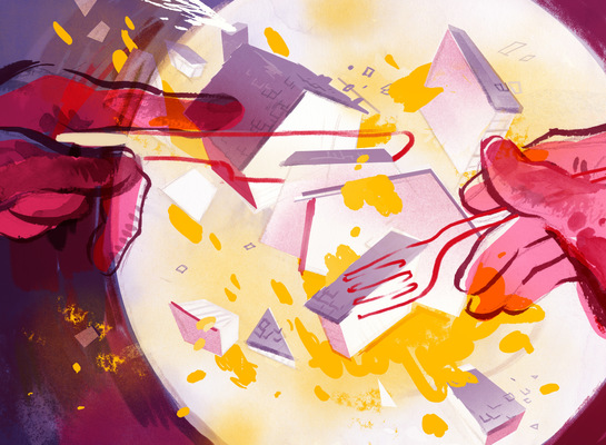megan wood illustration - Consumption