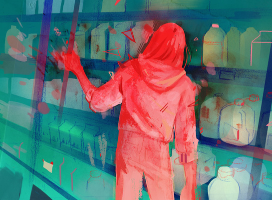 megan wood illustration - Milk