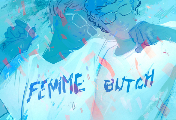 megan wood illustration - Femme/Butch