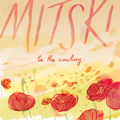 megan wood illustration - Mitski album cover
