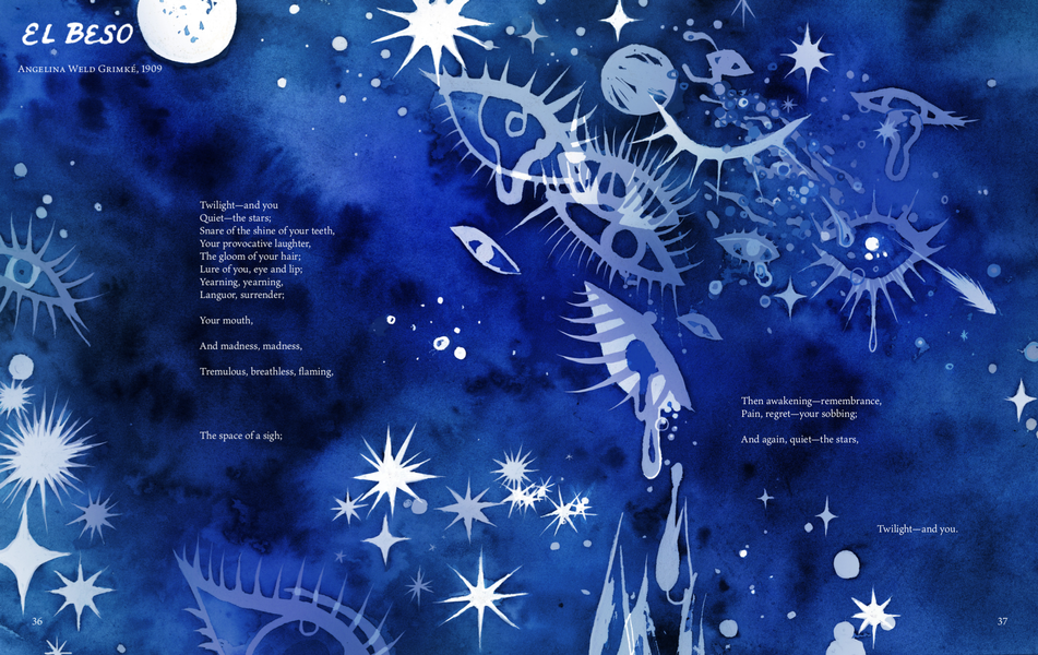 megan wood illustration - El Beso - from Openhearted