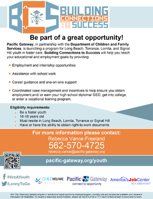 Jaime Arias Portfolio - Building Connections to Success Flyer