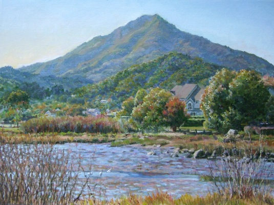 Barbara Reinertson - Tamalpais Reflections 24 x 18