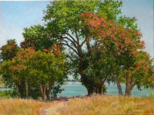 Barbara Reinertson - A Noble Stand 24 x 18
