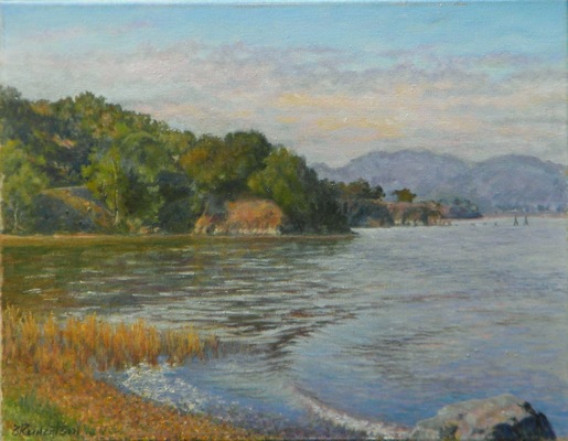 Barbara Reinertson - Along The Shore 18 x 14