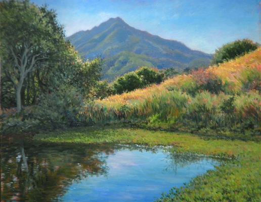 Barbara Reinertson - The View From Davids 30 x 24