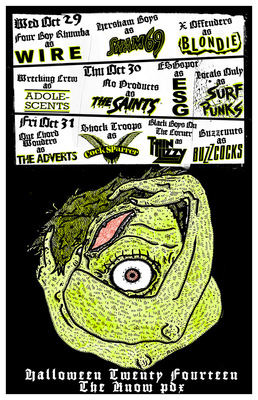 Moshburn - Know Halloween Poster. 12x20