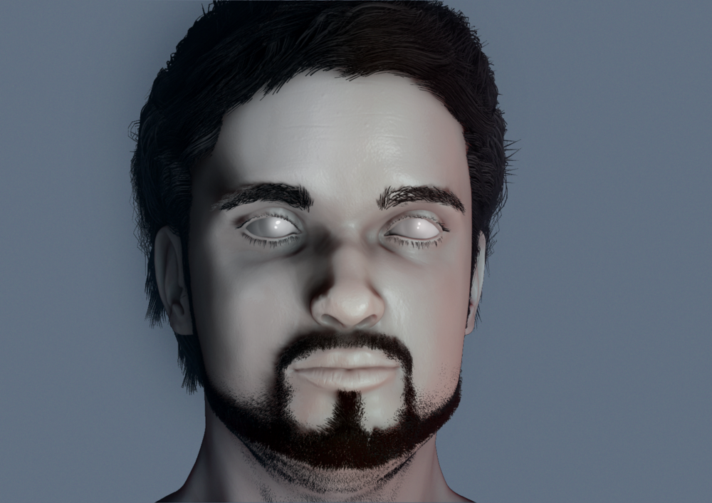 Joels Portfolio - ZBrush WorkSelf portrait, created in ZBrush. 2017. Click for additional images