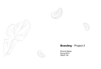 Brianna Depue Designs - Gui Branding