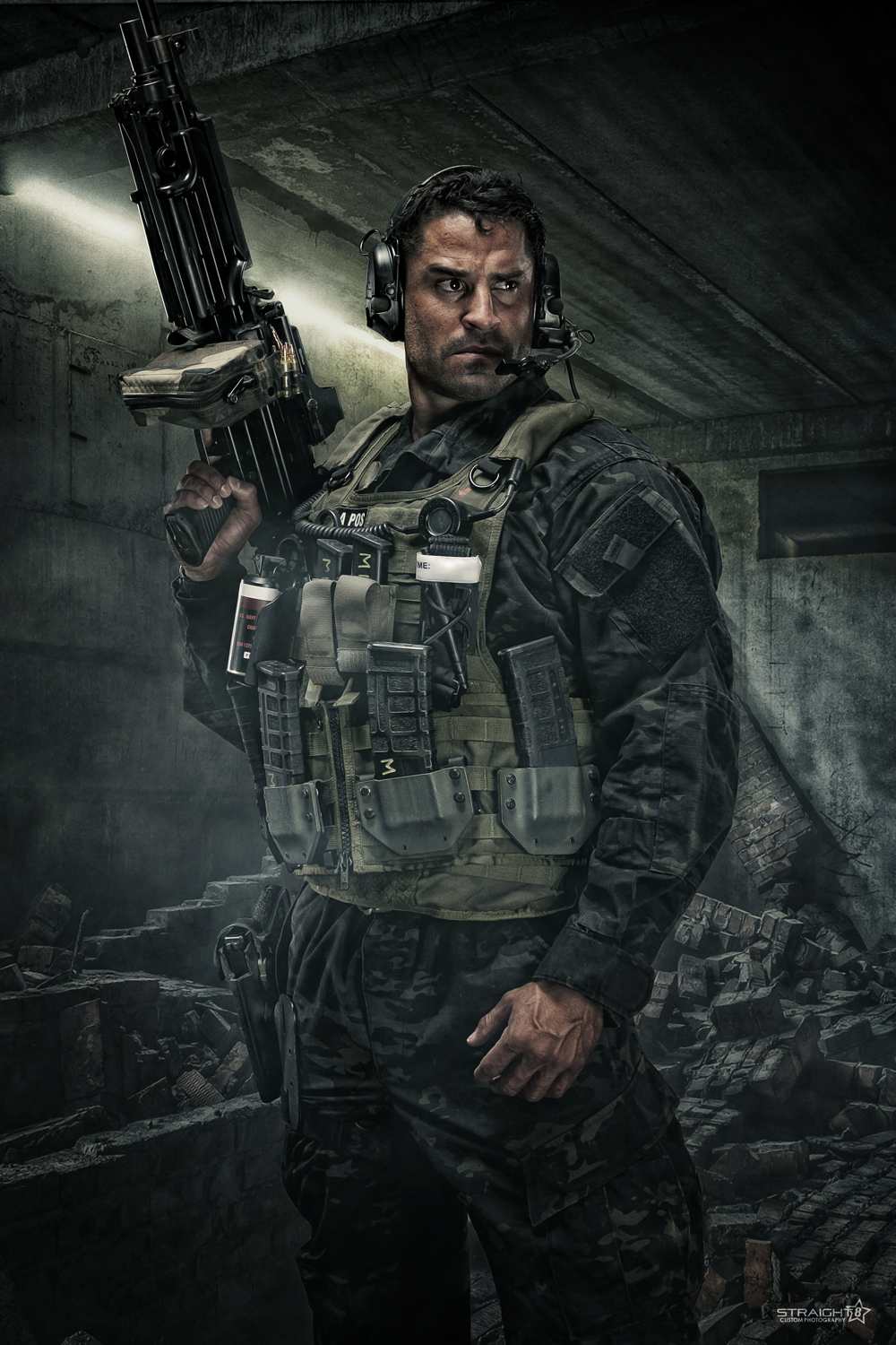 tactical straight 8 custom photography