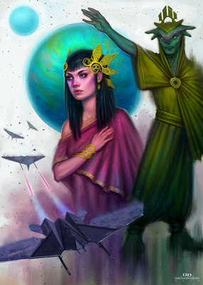 David Hakobian: Illustration & Concept Art - Space Opera