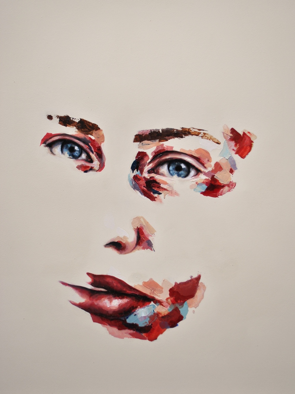Morag Cullens - * SOLD * Ellis #3, 36 x 30, Oil on Board.