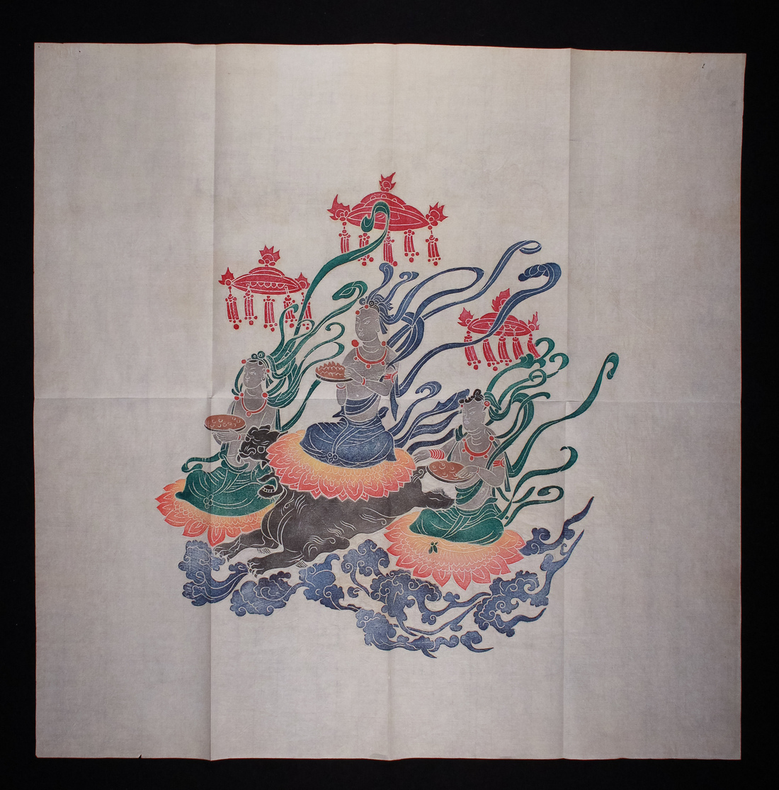 蔵出/時代文房書道具/中華人民共和國製造斑紋竹筆 4組20本