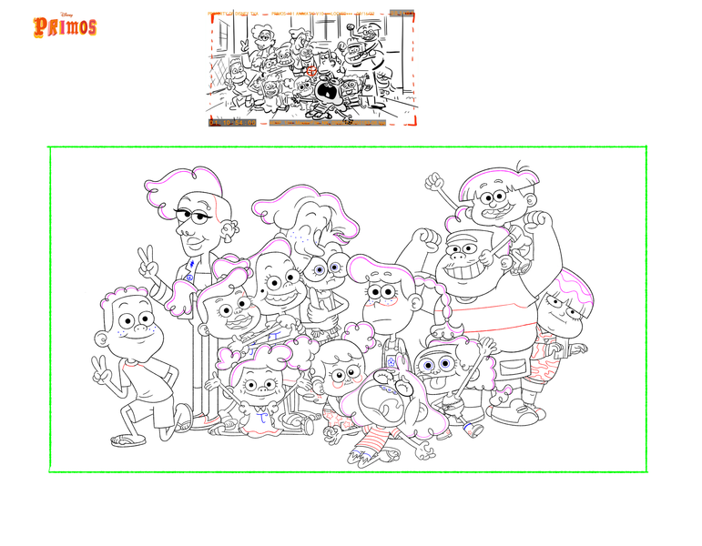 Primos Drawings Ricky De Los Angeles, Character Design, Illustration, Caricature ...
