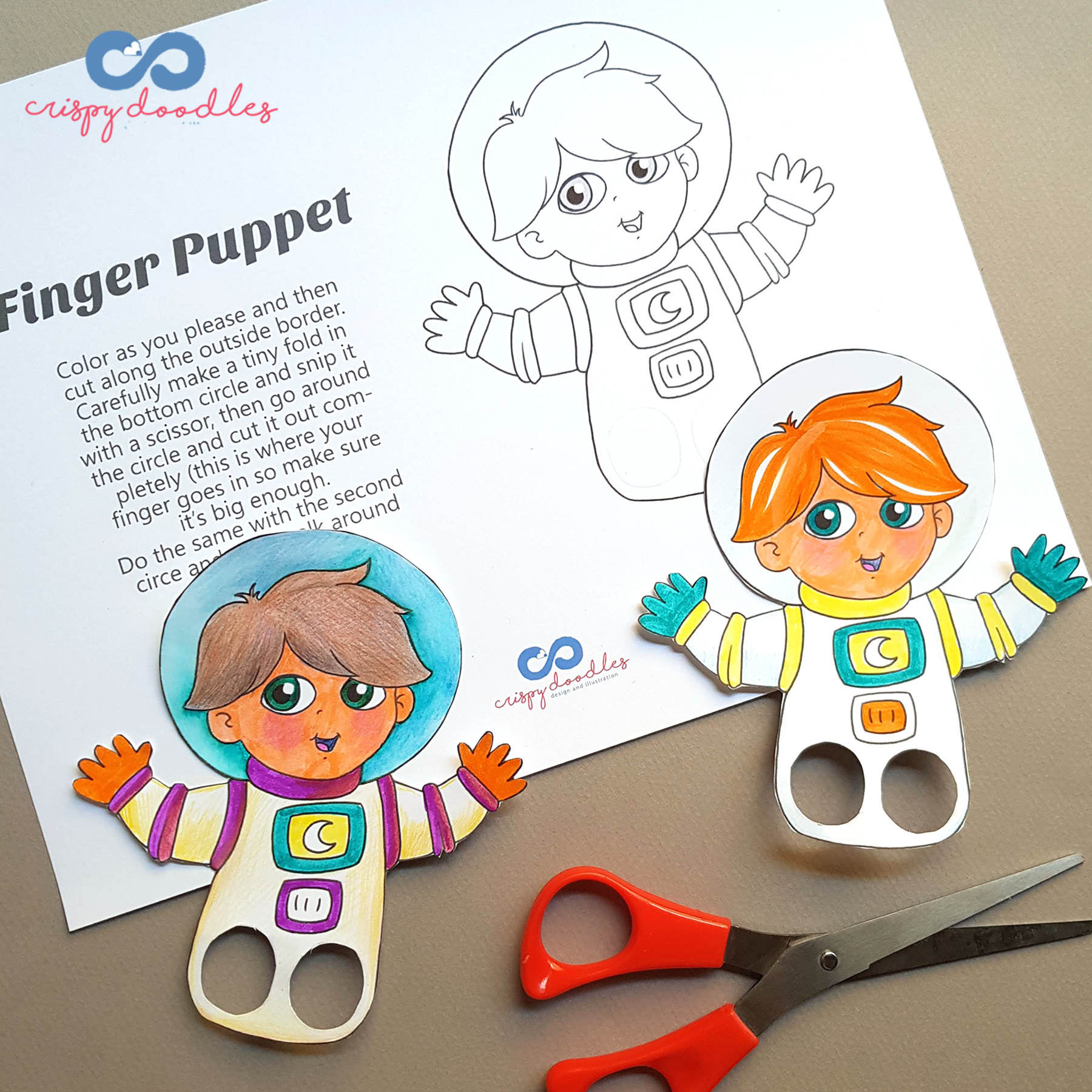 Astronaut Puppet
