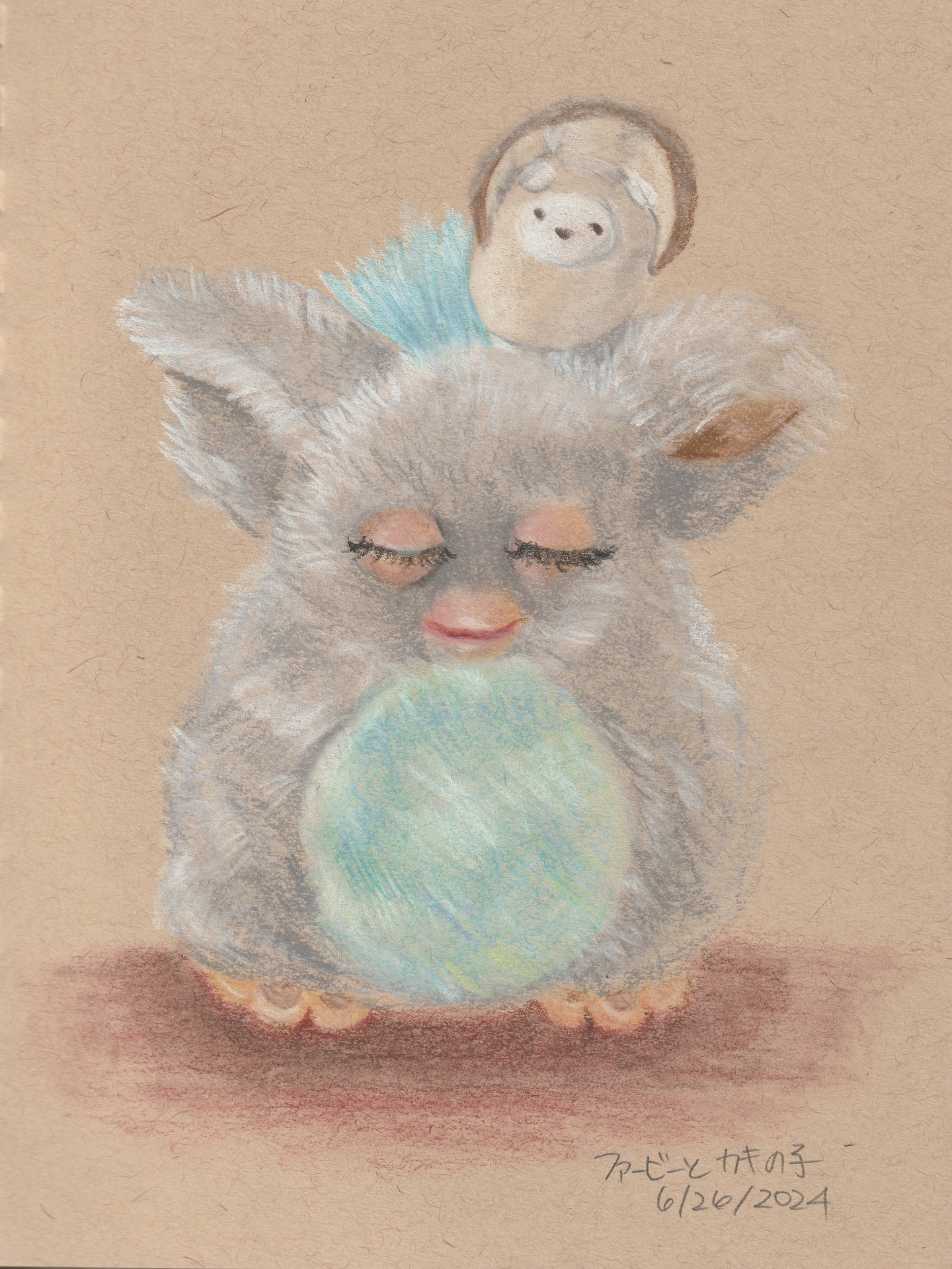 色鉛筆画 A5キジシロ ☆モア☆ 色鉛筆画 A5キジシロ ☆モア☆様専用